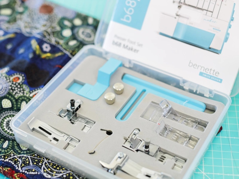 Coverlok 5 - nitkowy Bernette b68 AIRLOCK Edycja Specjalna MAKER | Wiking Polska | Owerloki Bernette