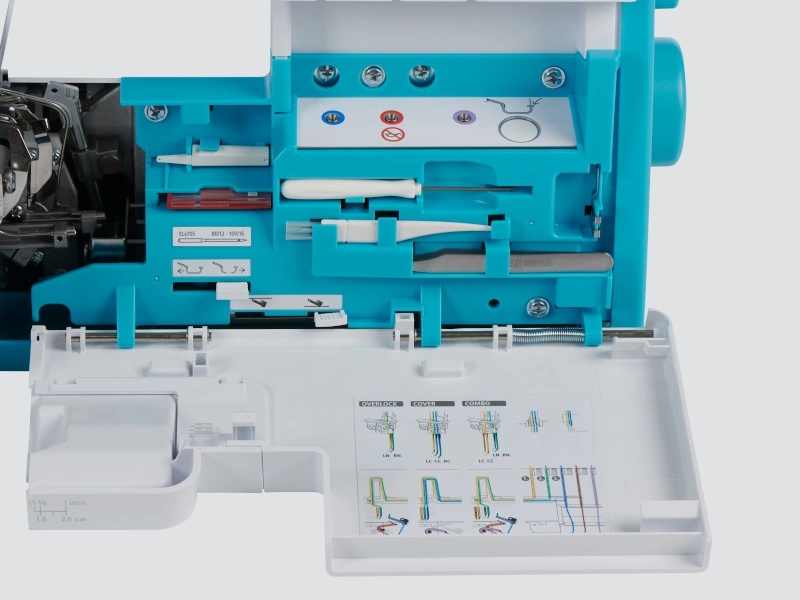 Coverlok 5 - nitkowy Bernette b68 AIRLOCK Edycja Specjalna MAKER | Wiking Polska | Owerloki Bernette