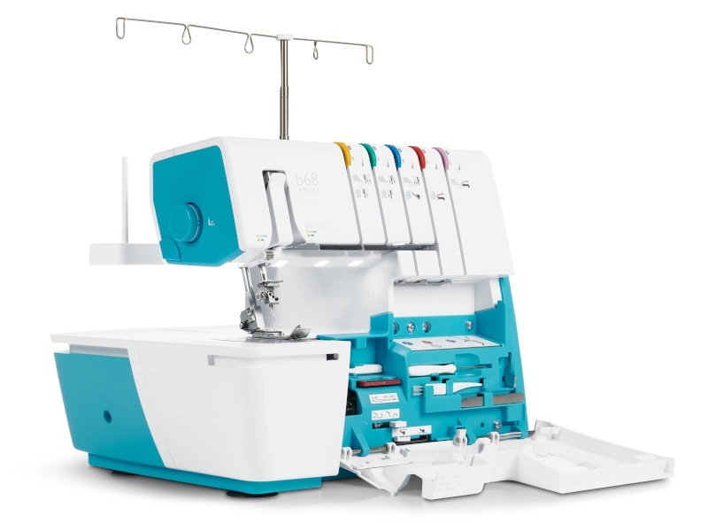 Coverlok 5 - nitkowy Bernette b68 AIRLOCK Edycja Specjalna MAKER | Wiking Polska | Owerloki Bernette