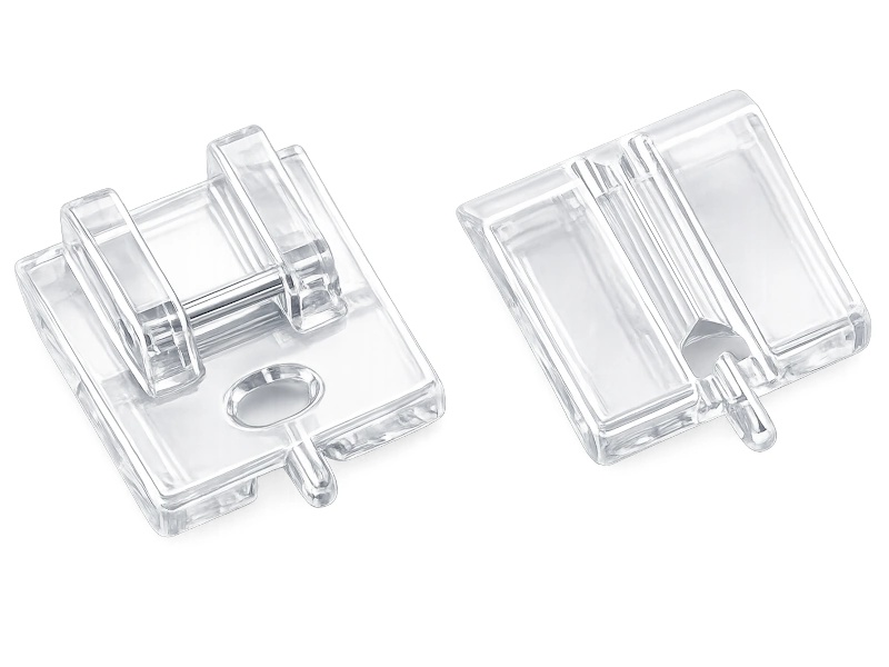 Stopka do zamk&oacute;w krytych przeźroczysta - akcesoria do maszyn do szycia