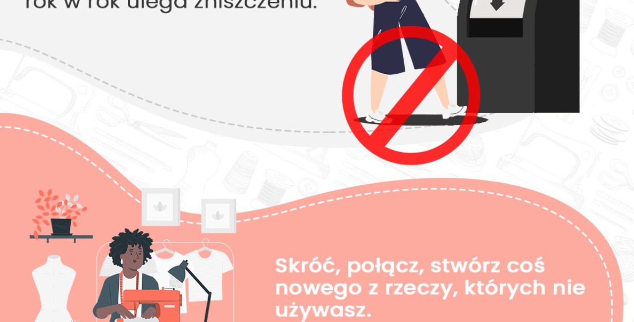 Послуги з пошиття одягу в галантерейній крамниці Краківська - налаштуйте, персоналізуйте, живіть відповідно до тенденції zero waste