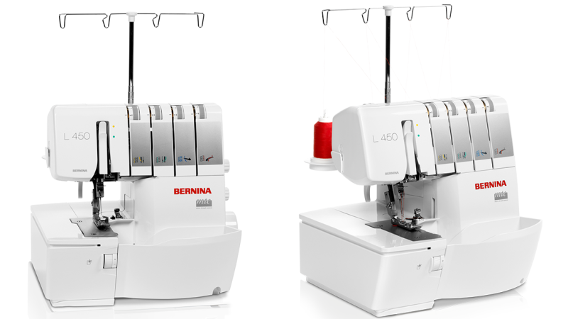 Bernina L450 - Innowacyjny  4-3-2 nitkowy owerlok
