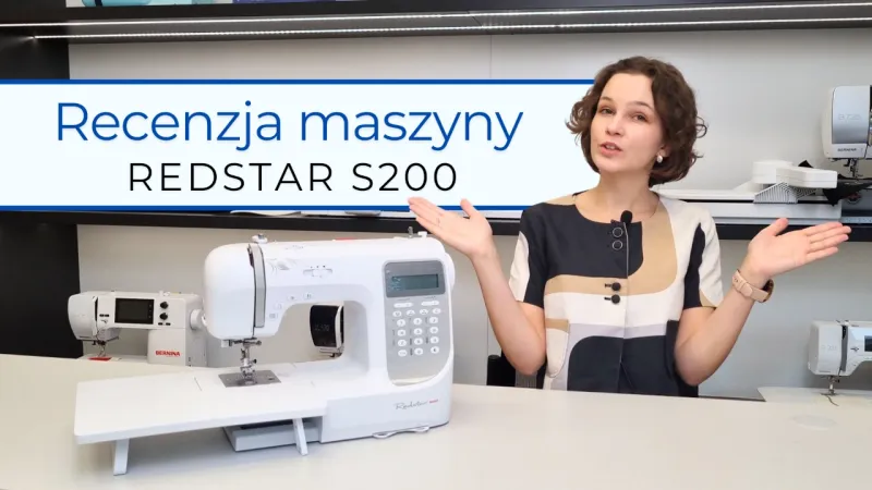 Redstar S200: Sprawdź, co potrafi ta elektroniczna maszyna do Szycia - Video recenzja