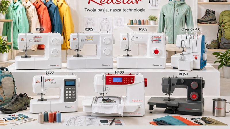 Redstar: kt&oacute;ry model wybrać? Poradnik od prostych projekt&oacute;w po intensywne szycie