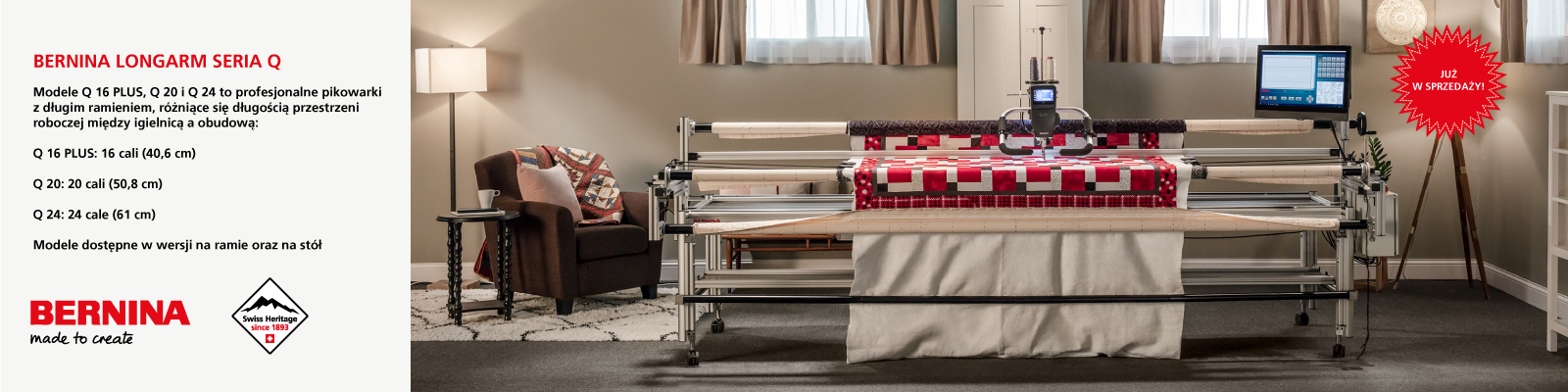 Bernina longarm seria Q